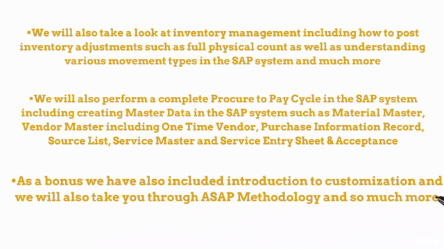 SAP Materials Management (MM) Super User Training – Screenshot 4