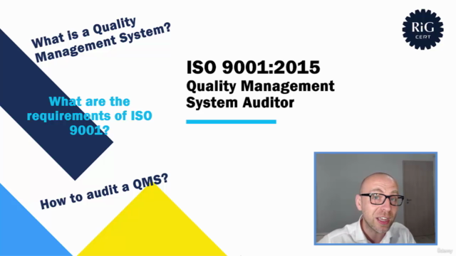 ISO 9001:2015 Quality management system auditor – Screenshot 1