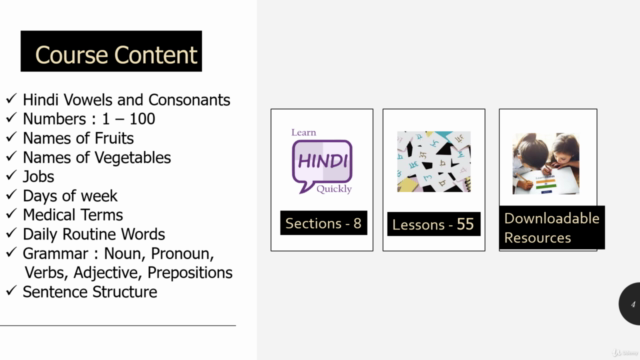 Let's Learn Hindi through English – Screenshot 4