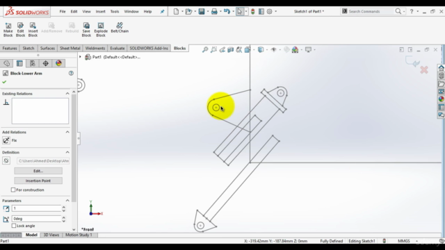 SOLIDWORKS Dynamics: Learn 2D Animation & Motion Analysis – Screenshot 3