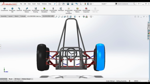 SOLIDWORKS Dynamics: Learn 2D Animation & Motion Analysis - Screenshot_04
