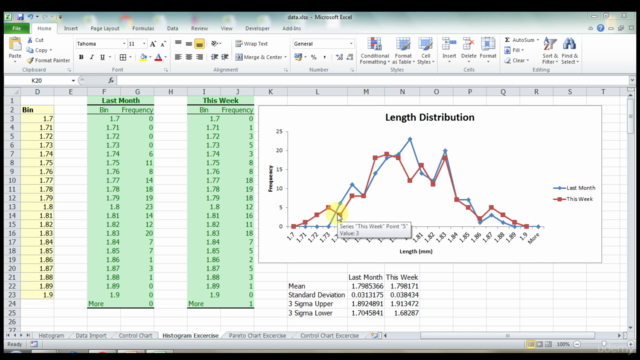 Excel for Quality Control Engineer – Screenshot 1