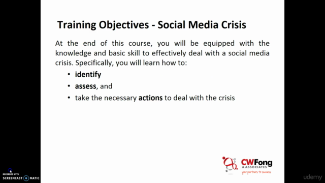 Social Media Management: Crisis Communications – Screenshot 4