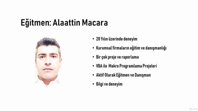Sıfırdan Uzmanlığa Microsoft Excel – Screenshot 1
