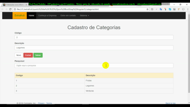 Java p/ Web V – Screenshot 1