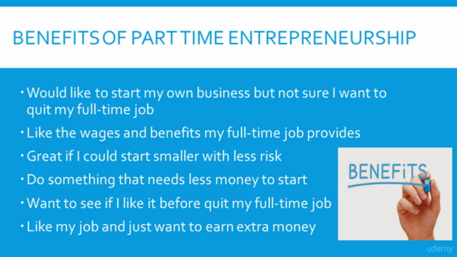 Entrepreneurship: Side Gig Complete Course For Extra Income! – Screenshot 1