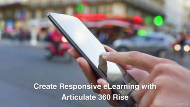 Create Responsive HTML5 eLearning with Articulate 360 Rise – Screenshot 1