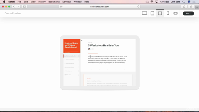 Create Responsive HTML5 eLearning with Articulate 360 Rise – Screenshot 3