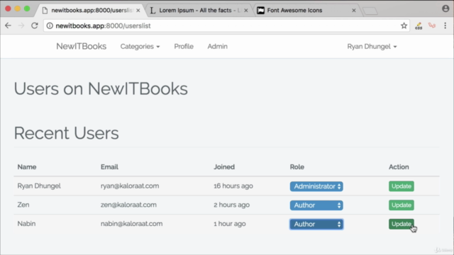 Laravel Multi User Blogging Platform with SEO (2 projects) - Screenshot_01