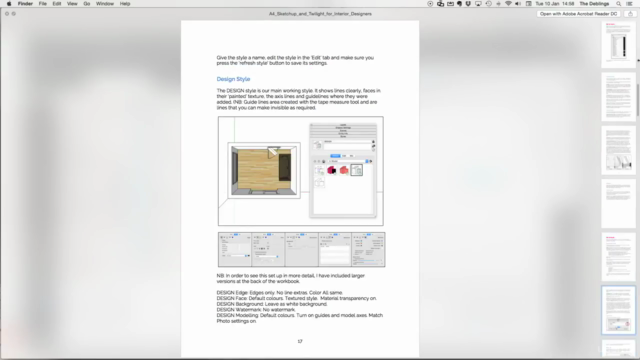 SketchUp & Twilight for Interior Designers – Screenshot 1