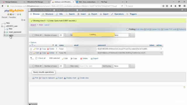 Login and Registration System with Email Verification in PHP – Screenshot 4