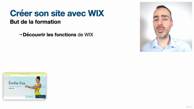Créez votre site web sans coder avec WIX – Screenshot 2