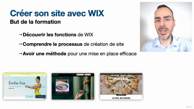 Créez votre site web sans coder avec WIX – Screenshot 3