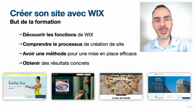 Créez votre site web sans coder avec WIX – Screenshot 4