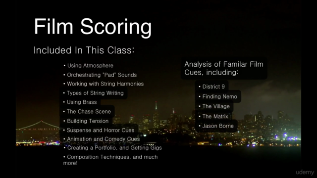 Film Scoring - Part 2 - Techniques For The Modern Composer – Screenshot 1