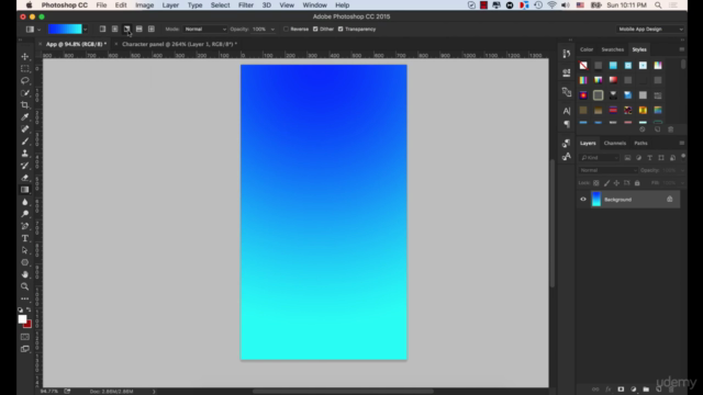 Mobile App Design in Photoshop From Scratch: Design Uber App – Screenshot 3