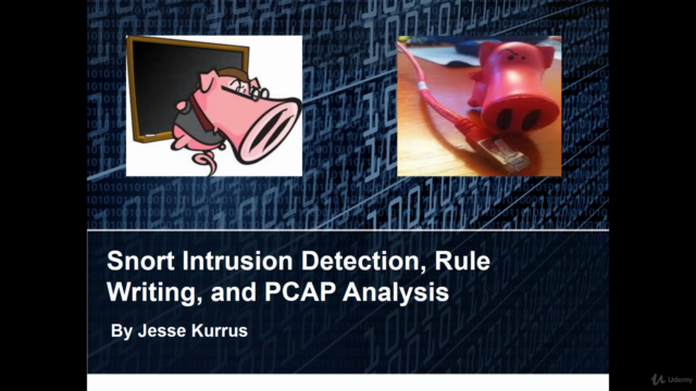 Snort Intrusion Detection, Rule Writing, and PCAP Analysis – Screenshot 1
