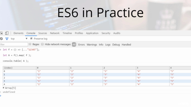 JavaScript ES6 in Practice - ES2015 to ES2017 Masterclass – Screenshot 4