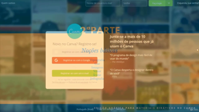 Edição gráfica para materiais didáticos no Canva – Screenshot 2