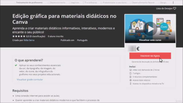 Edição gráfica para materiais didáticos no Canva – Screenshot 4