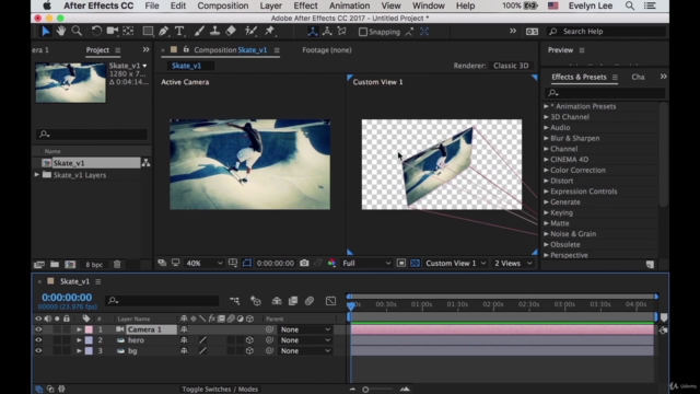 Create a 3D Parallax Camera in Photoshop and After Effects – Screenshot 3