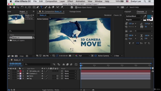 Create a 3D Parallax Camera in Photoshop and After Effects – Screenshot 4