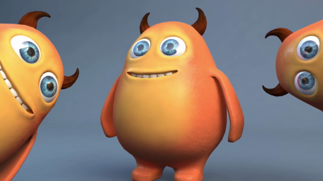 3D Character Creation in Cinema 4D: Modeling a Happy Monster – Screenshot 4