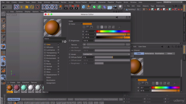 Low Poly Modeling in Cinema 4D - Vol 1: 3D Buildings – Screenshot 2