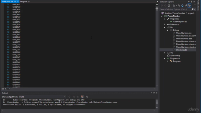 C# Console Programming Exercises for Beginners Step by Step – Screenshot 4