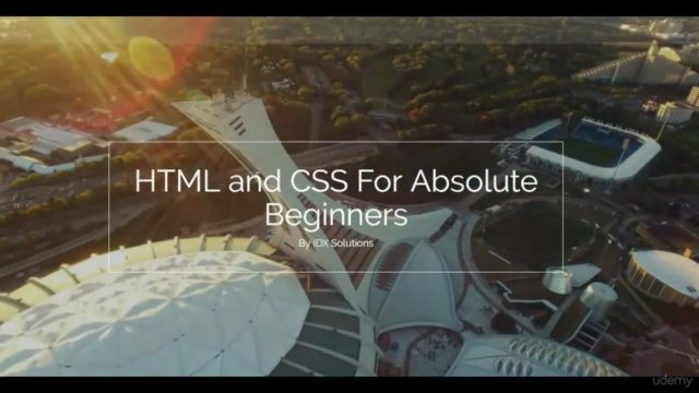 HTML and CSS for Absolute Beginners – Screenshot 1