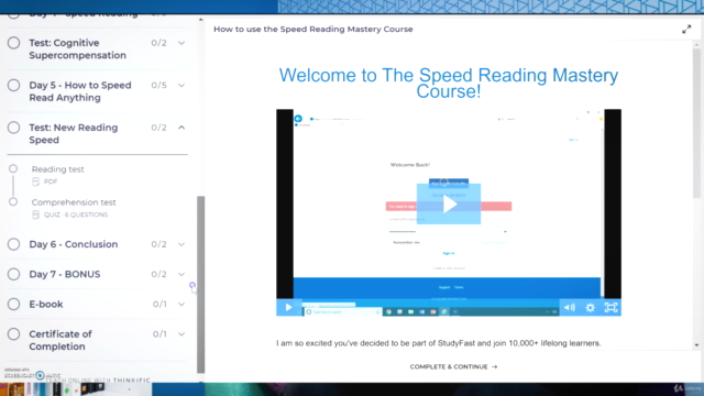 Speed Reading Mastery: Double Your Reading Speed In 7 Days - Screenshot_02