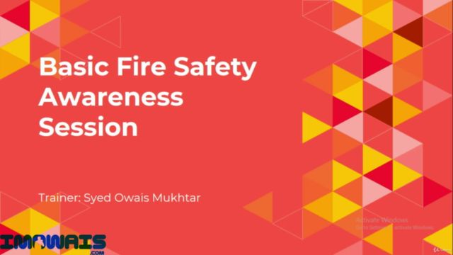 Basic Fire Safety Awareness – Screenshot 1