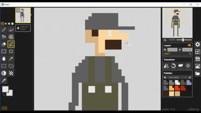 Pixel Art para games de forma descomplicada – Screenshot 1
