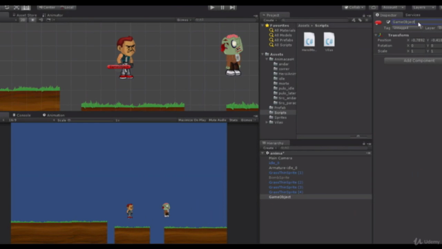 Jogos 2D com Unity + C# CURSO COMPLETO – Screenshot 2
