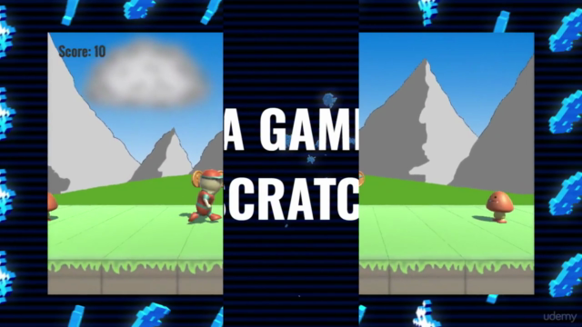 Build and model a 3D Super MARLO runner clone in Unity®! – Screenshot 3