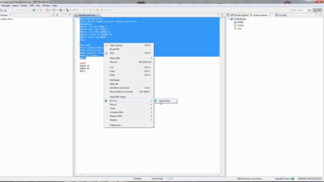 SAS SQL for the SAS Programmer/Analyst - Screenshot_04