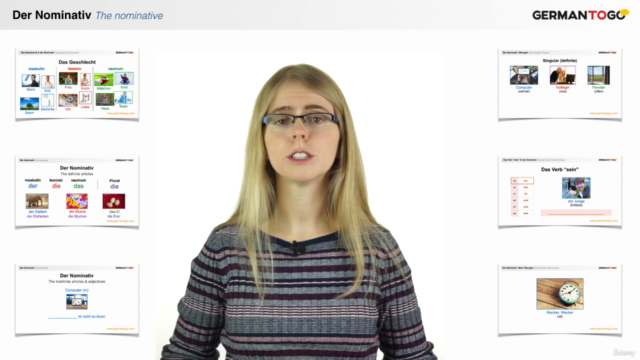 German for beginners - The nominative case (Der Nominativ) – Screenshot 4