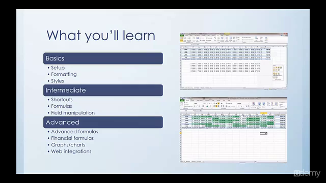 Comprehensive Microsoft Excel – Screenshot 2