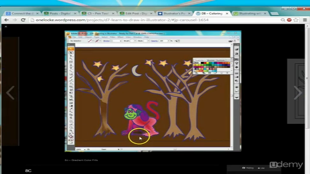 Illustrating with Adobe Illustrator CS3 – Screenshot 2
