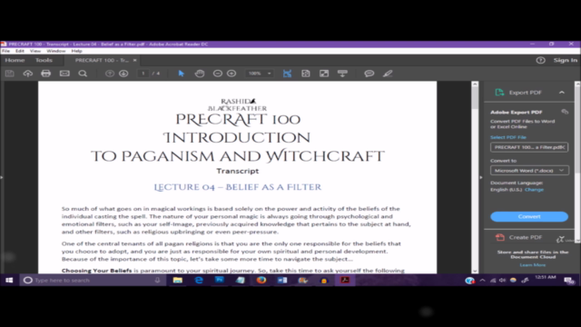 The Basics of Paganism and Witchcraft – Screenshot 2