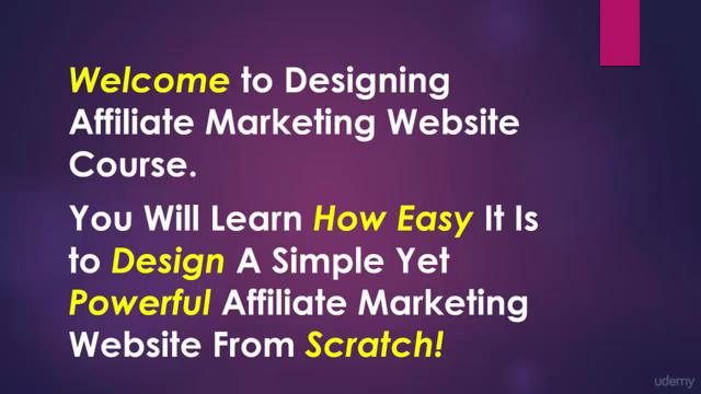 Design Your First Affiliate Marketing Business Website - Screenshot_01