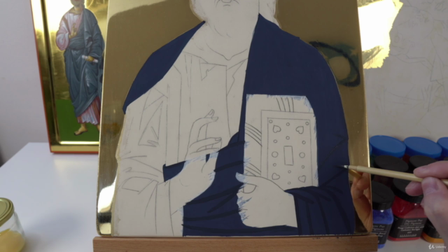 Learn how to paint Byzantine Icons (Part 2) – Screenshot 2