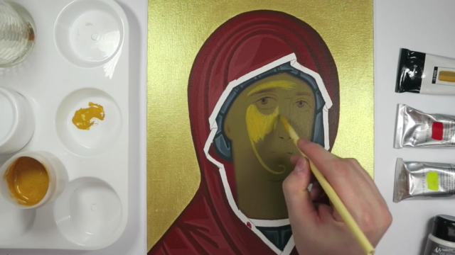 Learn how to paint Byzantine Icons (Part 1) – Screenshot 2