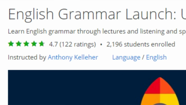 English Grammar Launch Advanced: Upgrade your speaking - Screenshot_01