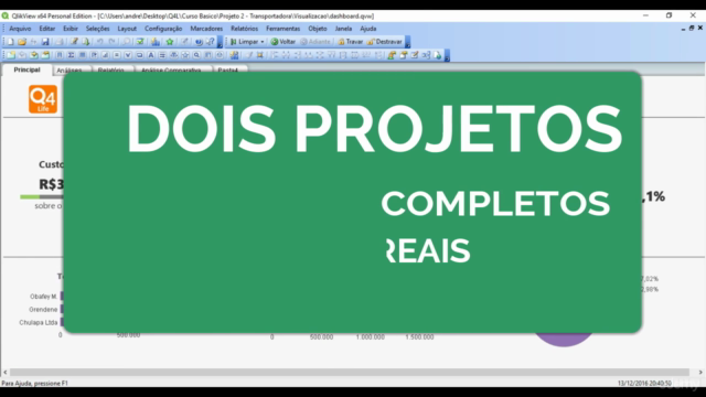 Desenvolvedor Qlikview do Zero – Screenshot 1