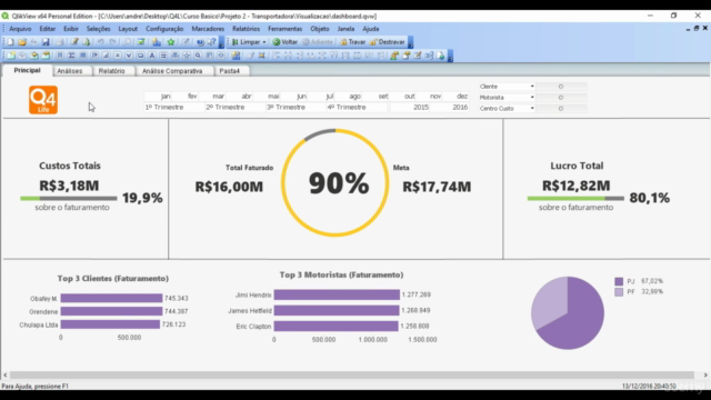 Desenvolvedor Qlikview do Zero – Screenshot 2