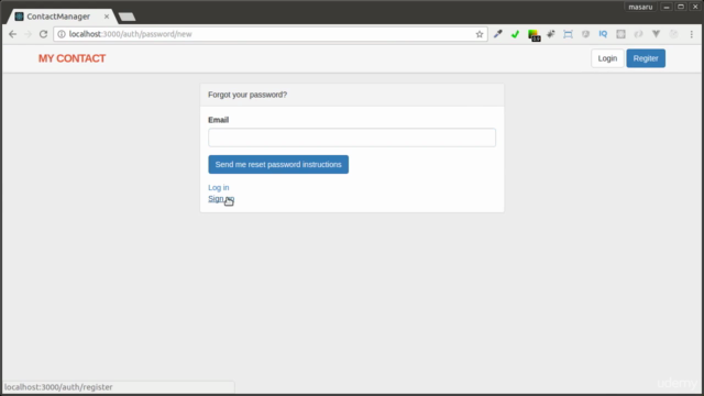 Ruby on Rails 5 Masterclass: Build Ajax web app from scratch – Screenshot 1