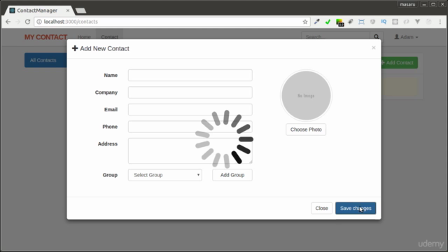 Ruby on Rails 5 Masterclass: Build Ajax web app from scratch – Screenshot 2