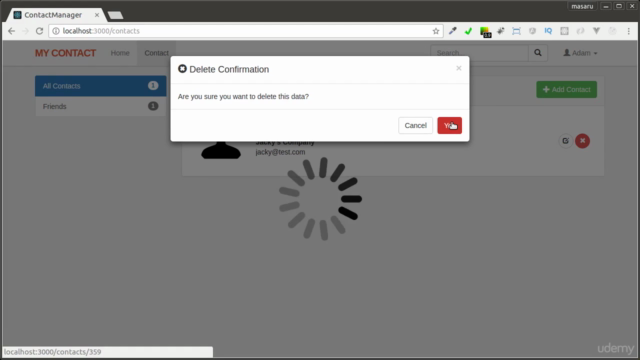 Ruby on Rails 5 Masterclass: Build Ajax web app from scratch – Screenshot 4