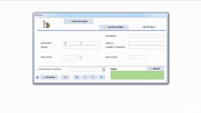 Access 2016 - Learn how to create stock management system – Screenshot 1